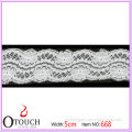 Nice touch simple white lace for formal evening dress